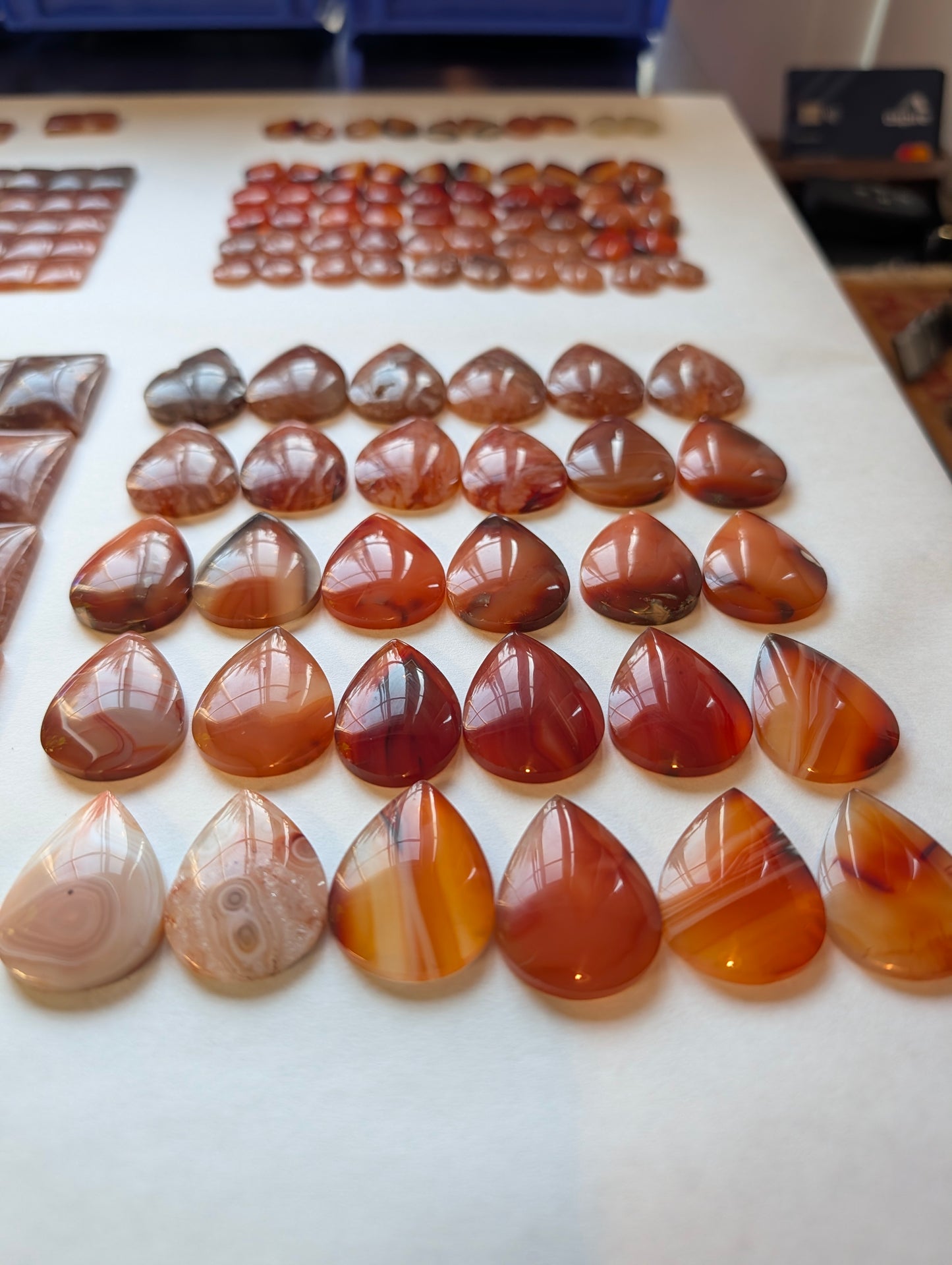 Tear Shape - Carnelian - Design-Ready Calibrated Sets
