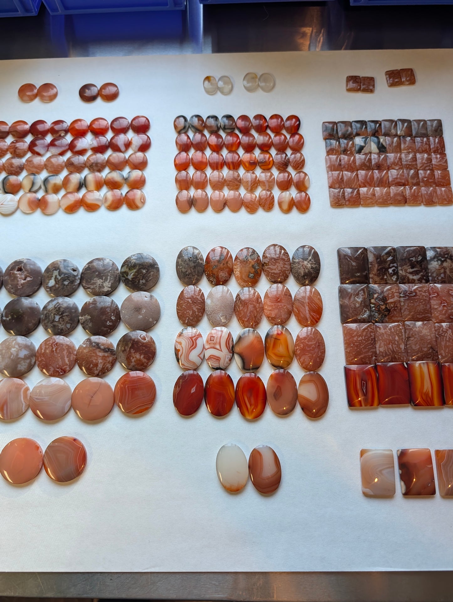 Oval Shape - Carnelian - Design-Ready Calibrated Sets