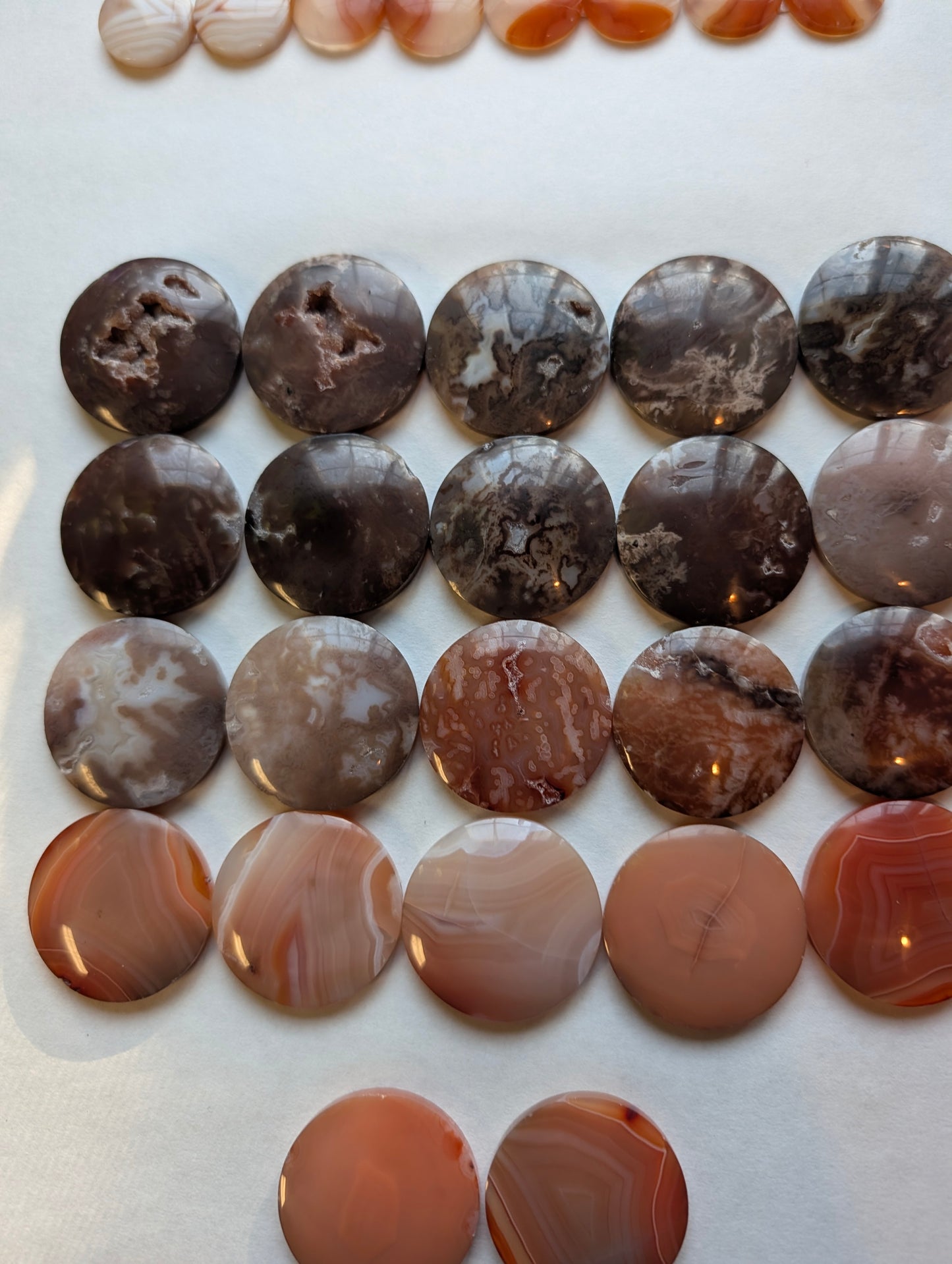 Circle Shape - Carnelian - Design-Ready Calibrated Sets