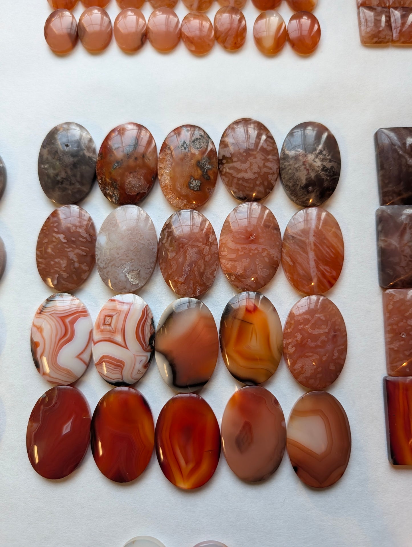 Oval Shape - Carnelian - Design-Ready Calibrated Sets