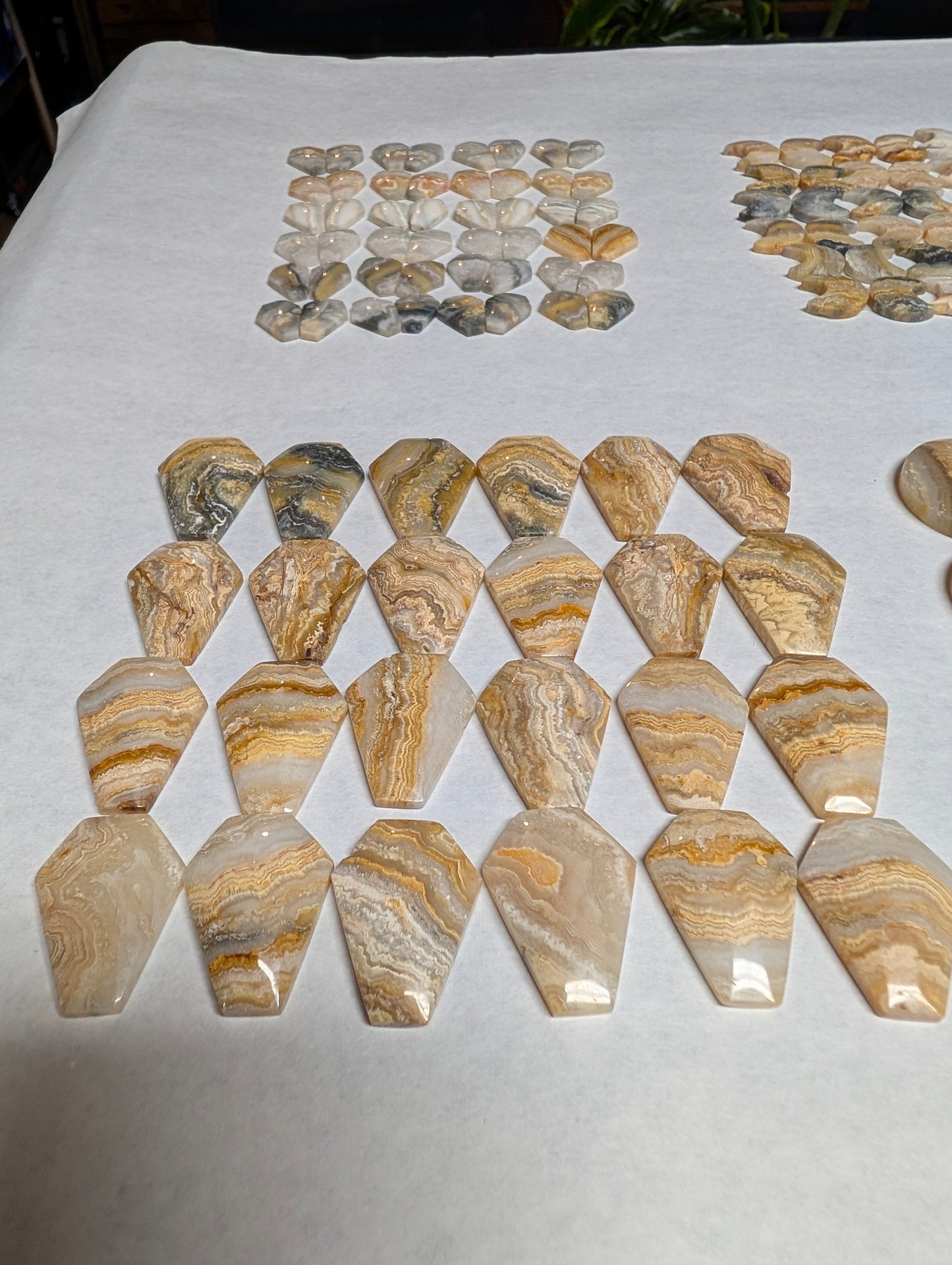 Coffin Shape - Lace Agate - Design-Ready Calibrated Sets