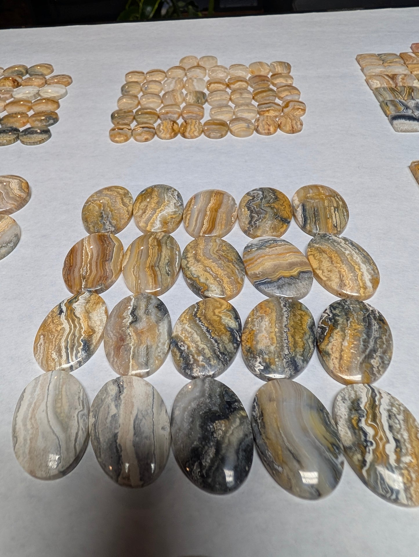 Oval Shape - Lace Agate - Design-Ready Calibrated Sets
