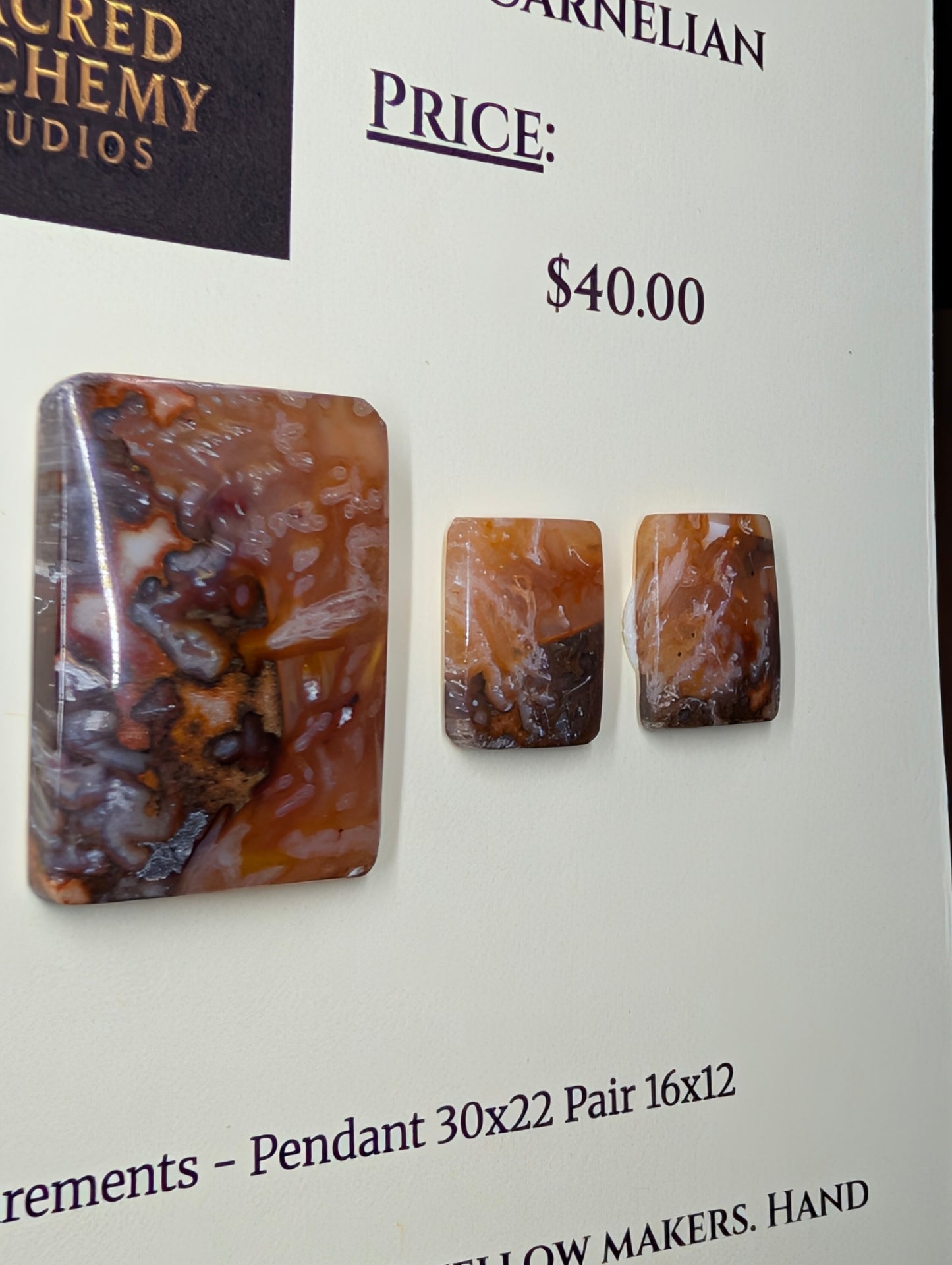 Rectangle Shape - Carnelian - Design-Ready Calibrated Sets