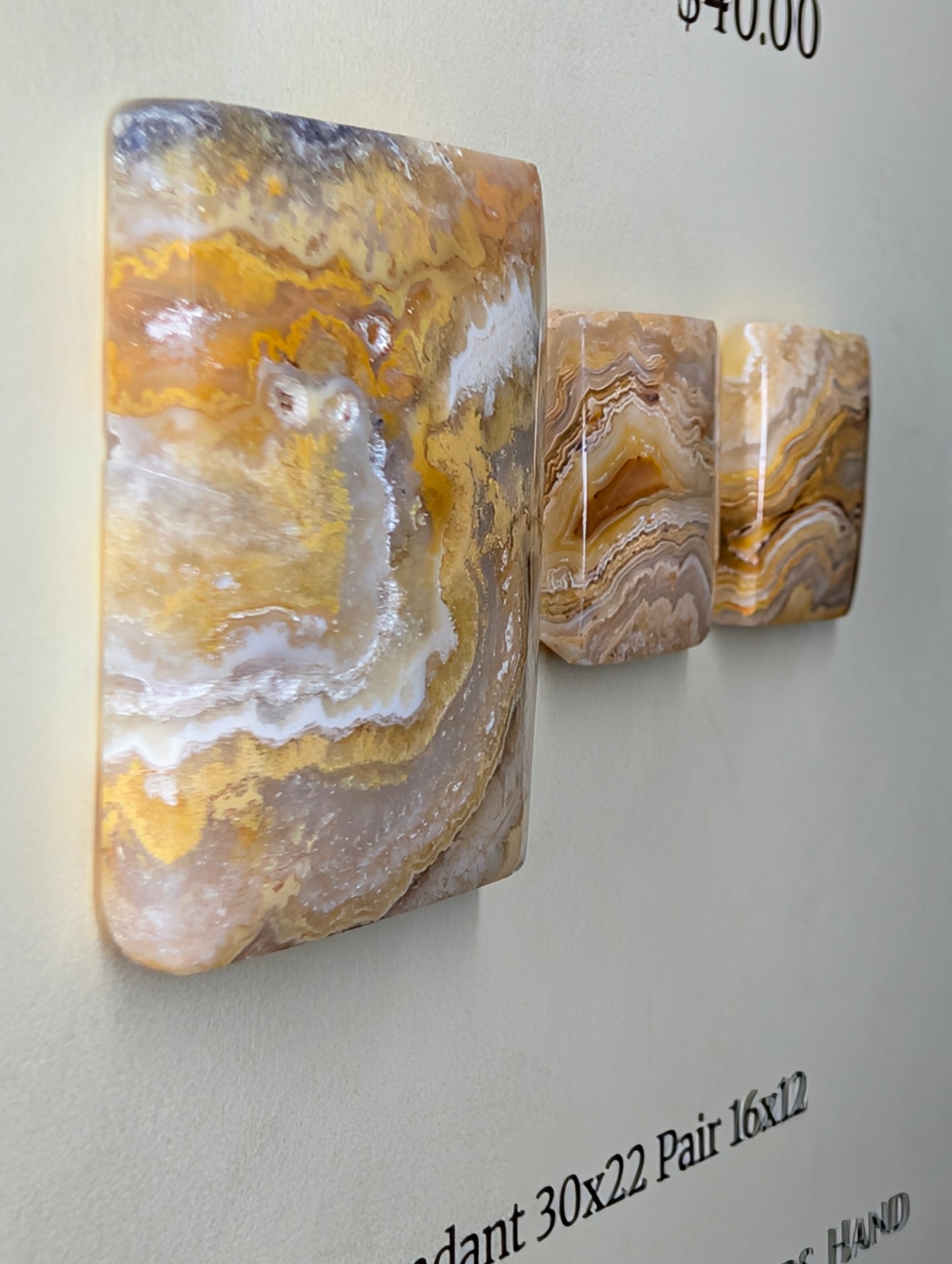 Rectangle Shape - Lace Agate - Design-Ready Calibrated Sets