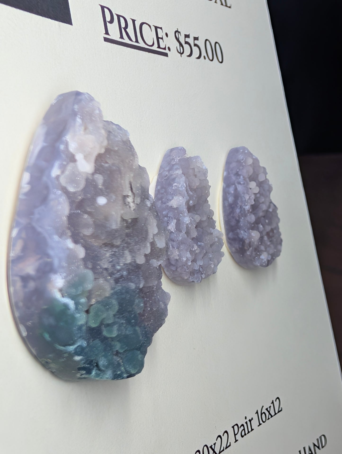 Tear Shape- Grape Agate - Botryoidal - Design-Ready Calibrated Sets