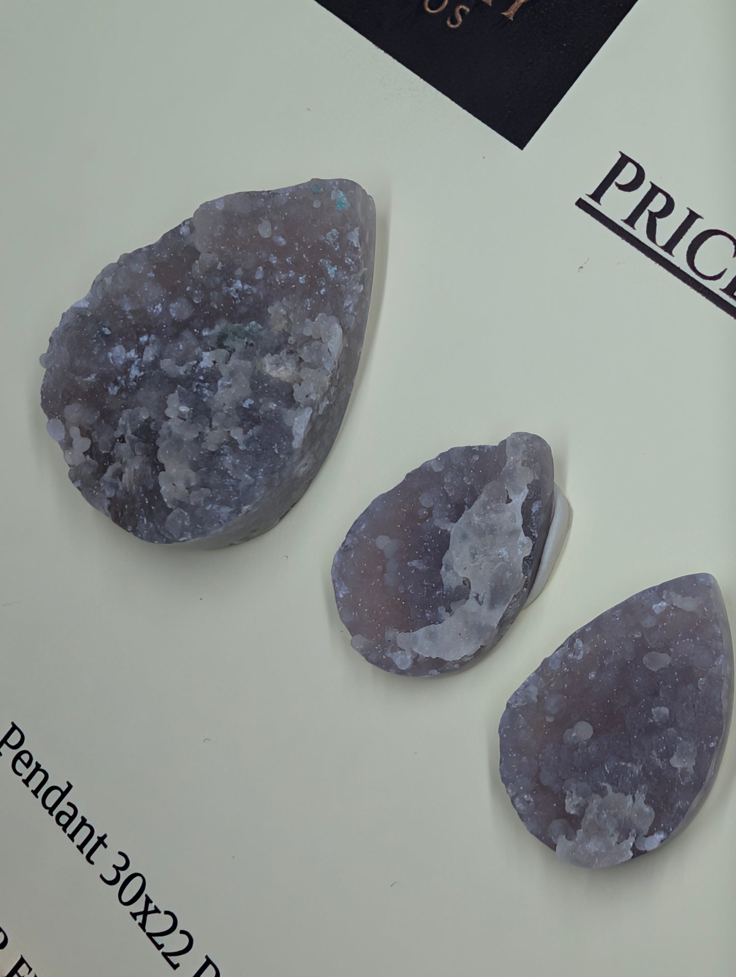 Tear Shape- Grape Agate - Botryoidal - Design-Ready Calibrated Sets