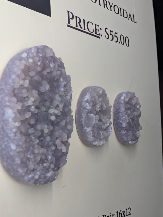 Oval Shape - Grape Agate - Botryoidal - Design-Ready Calibrated Sets