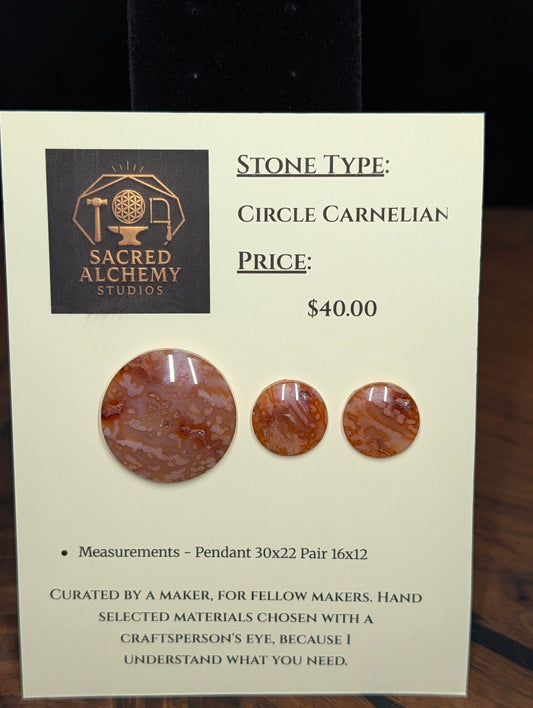Circle Shape - Carnelian - Design-Ready Calibrated Sets