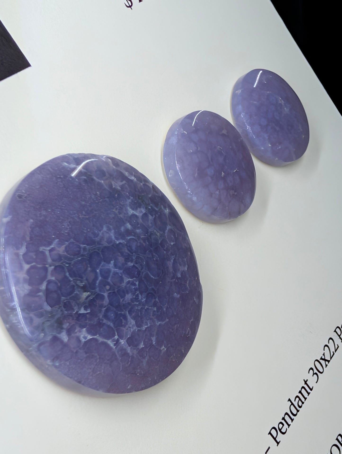 Circle Shape - Grape Agate - Design-Ready Calibrated Sets