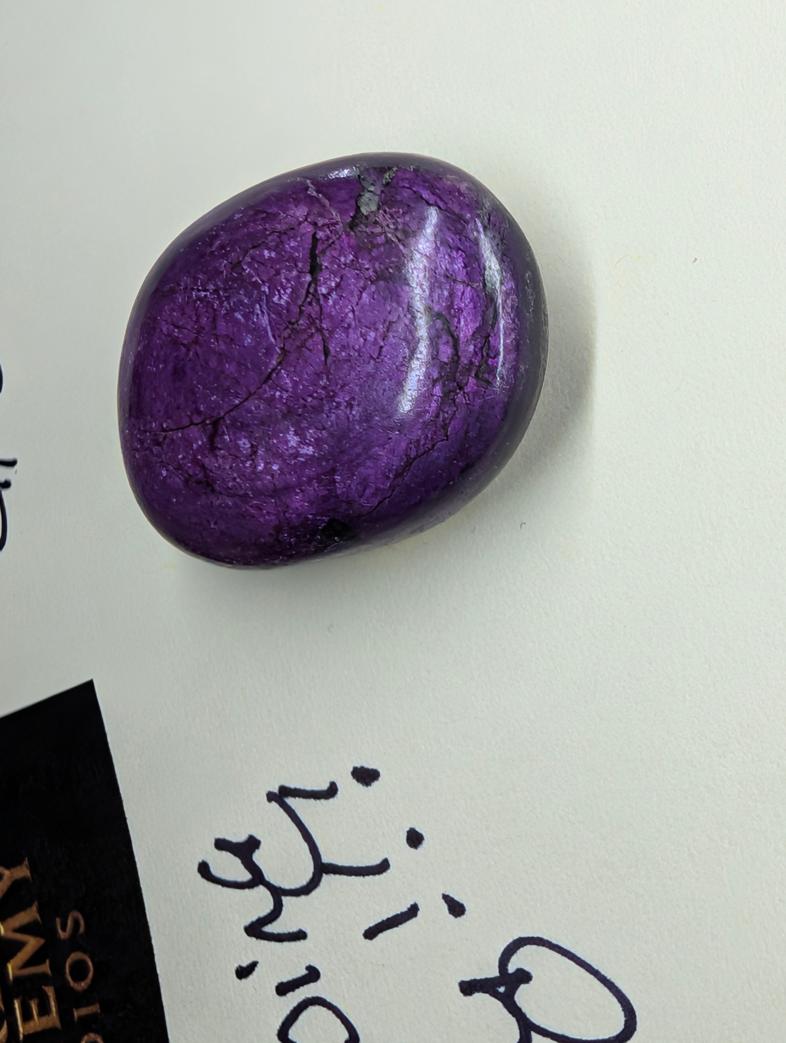 Purpurite Cabochon - Royal Manganese Phosphate by Sacred Alchemy Studios