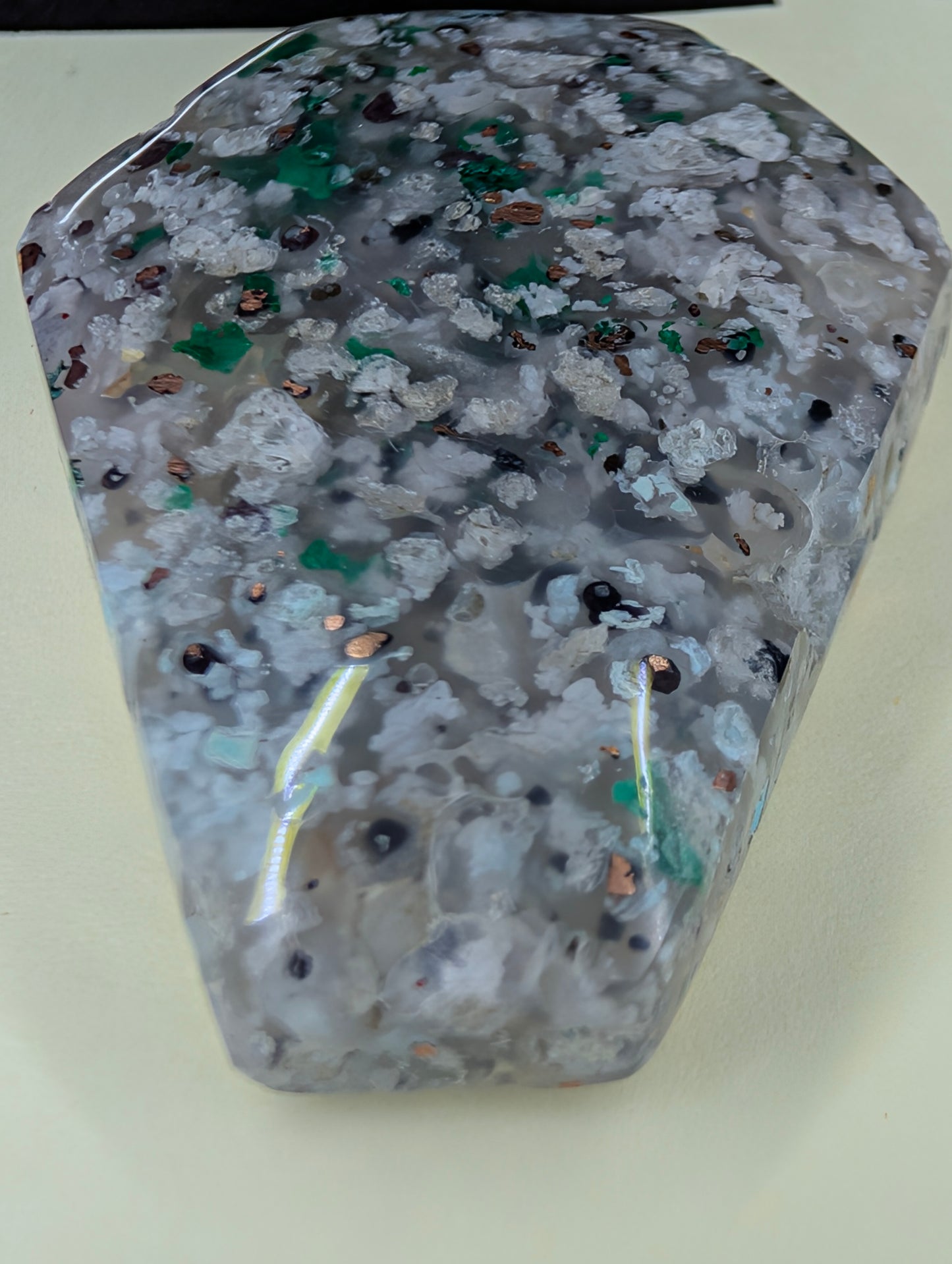 Coffin Shape - Confetti Chrysocolla - Sacred Alchemy Select - Design-Ready Set