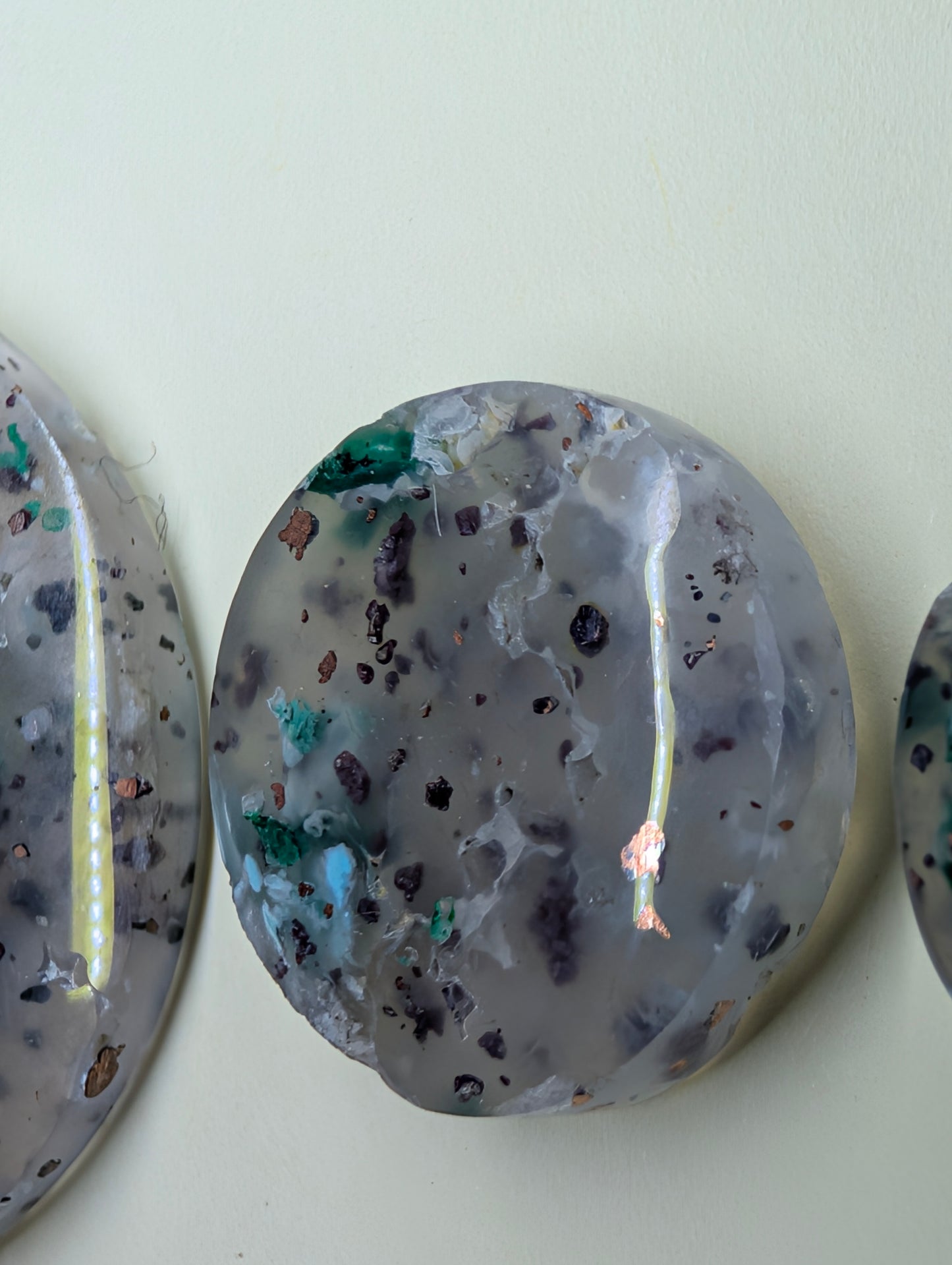 Circle Shape - Confetti Chrysocolla - Sacred Alchemy Select - Design-Ready Set.