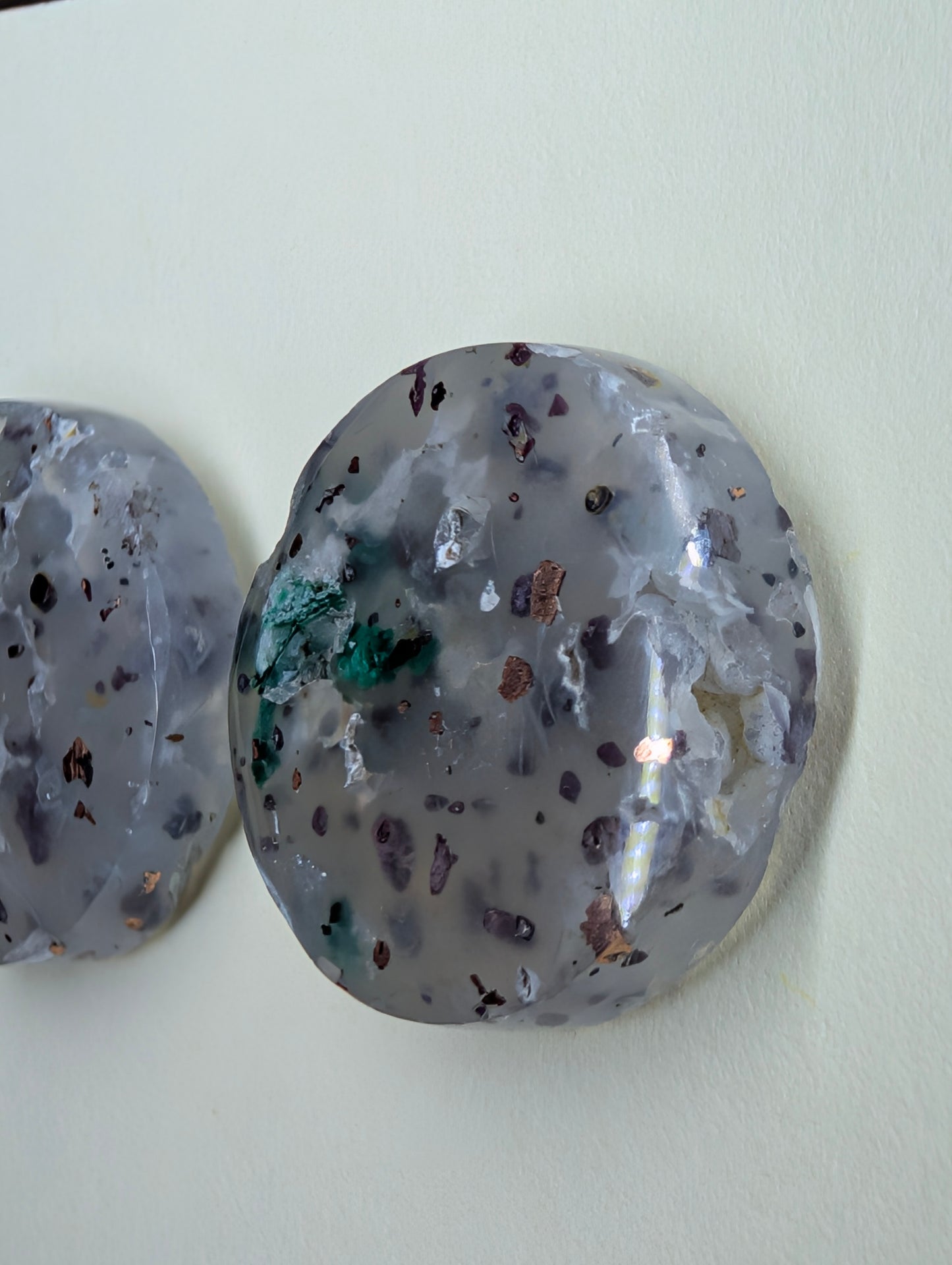 Circle Shape - Confetti Chrysocolla - Sacred Alchemy Select - Design-Ready Set.