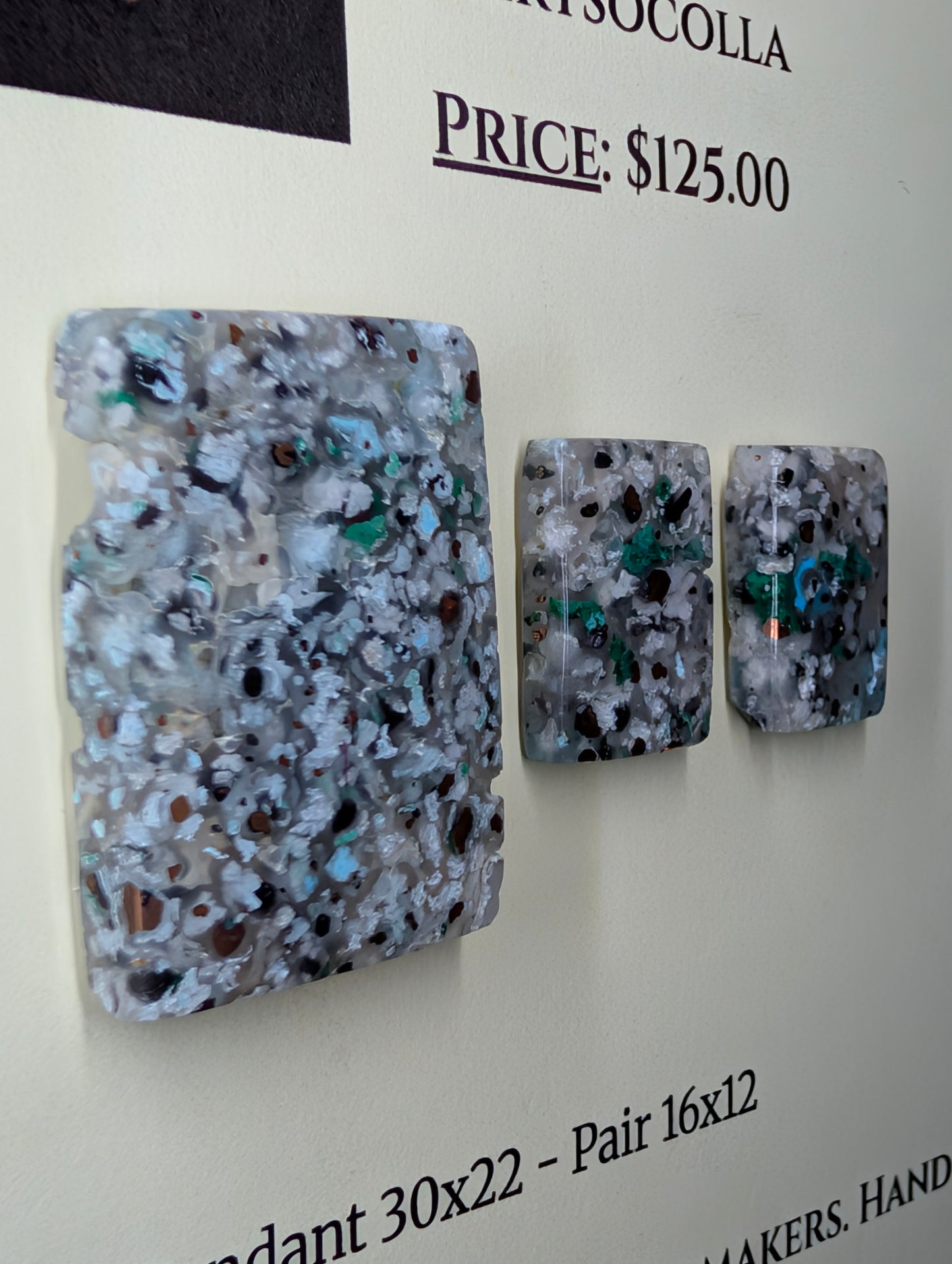 Rectangle Shape - Confetti Chrysocolla - Sacred Alchemy Select - Design-Ready Set