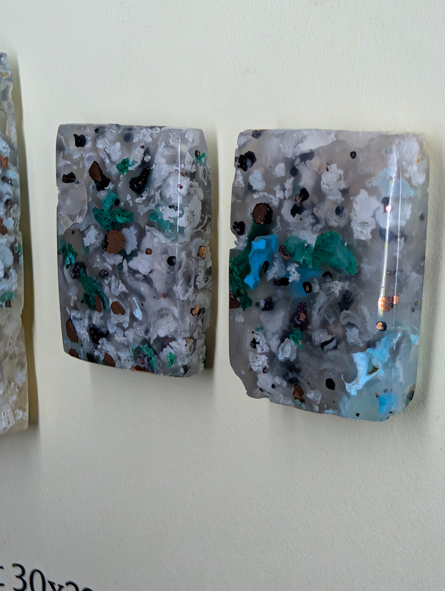 Rectangle Shape - Confetti Chrysocolla - Sacred Alchemy Select - Design-Ready Set