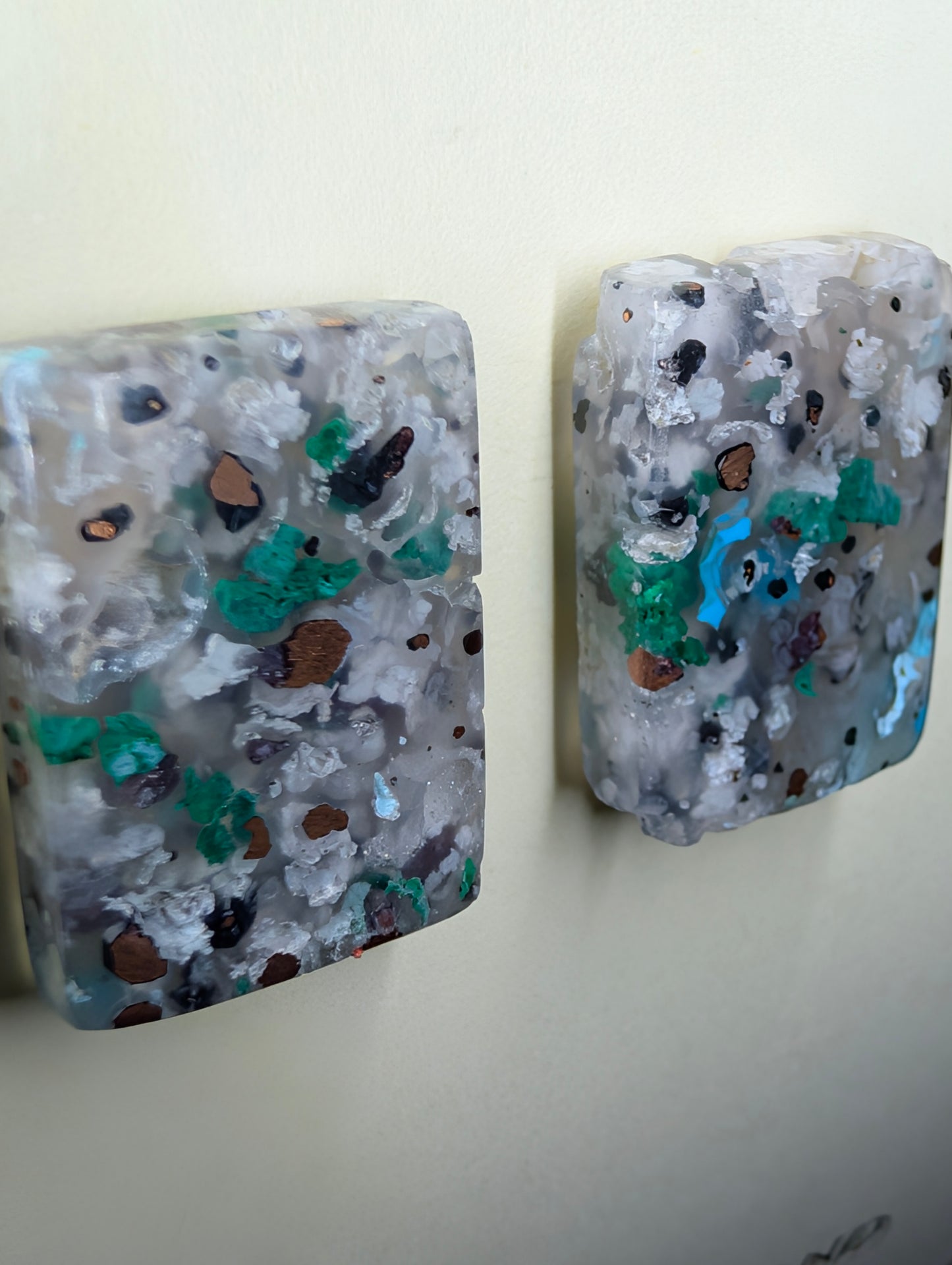 Rectangle Shape - Confetti Chrysocolla - Sacred Alchemy Select - Design-Ready Set