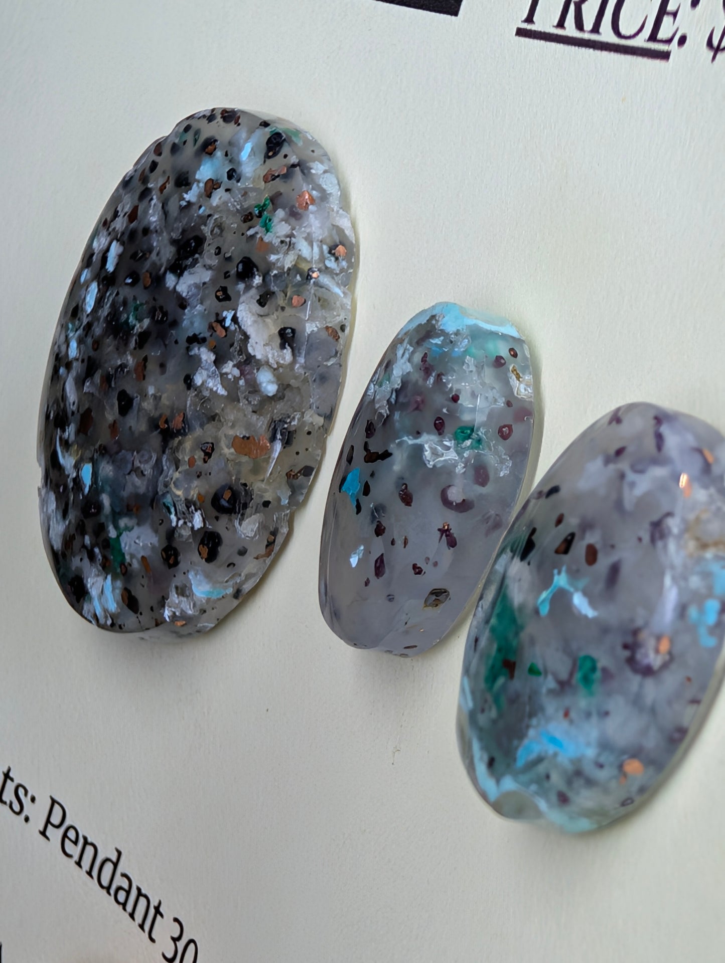 Oval Shape - Confetti Chrysocolla - Sacred Alchemy Select - Design-Ready Set