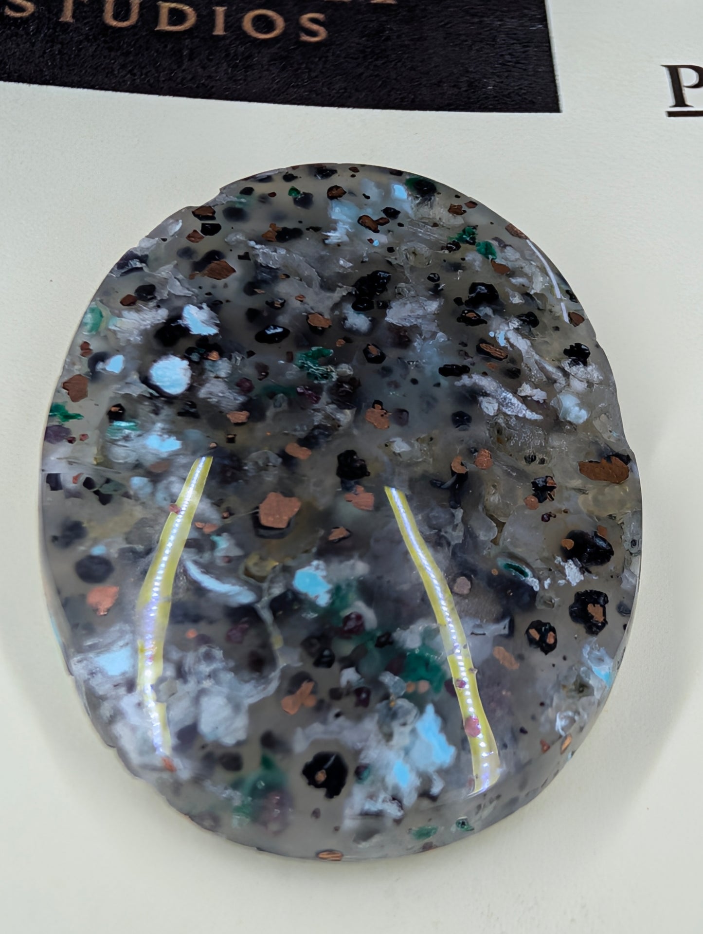 Oval Shape - Confetti Chrysocolla - Sacred Alchemy Select - Design-Ready Set