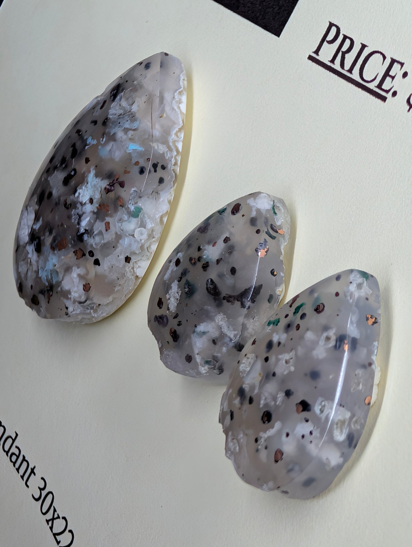Tear Shape - Confetti Chrysocolla - Sacred Alchemy Select - Design-Ready Set
