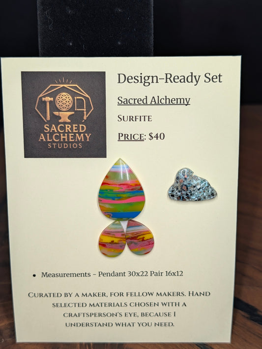 Tear Shape - Surfite - Design-Ready Set by Sacred Alchemy Studios