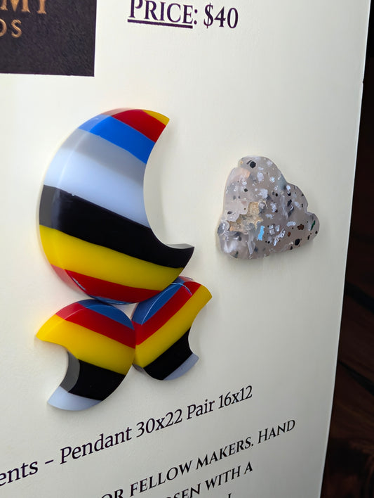 Crescent Moon - Surfite - Design-Ready Set by Sacred Alchemy Studios