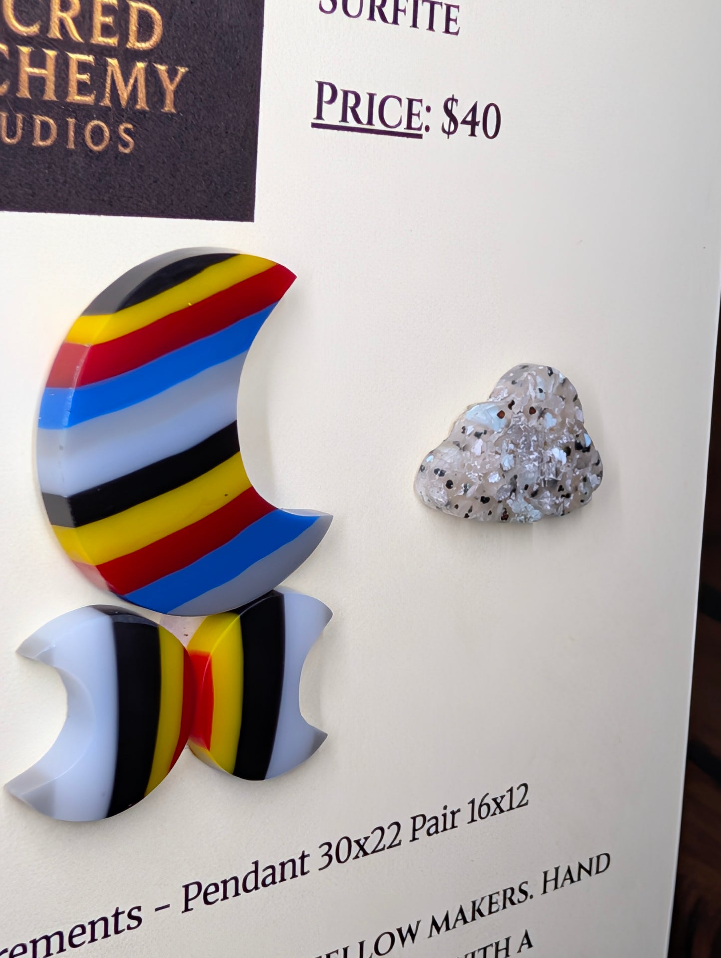 Crescent Moon - Surfite - Design-Ready Set by Sacred Alchemy Studios