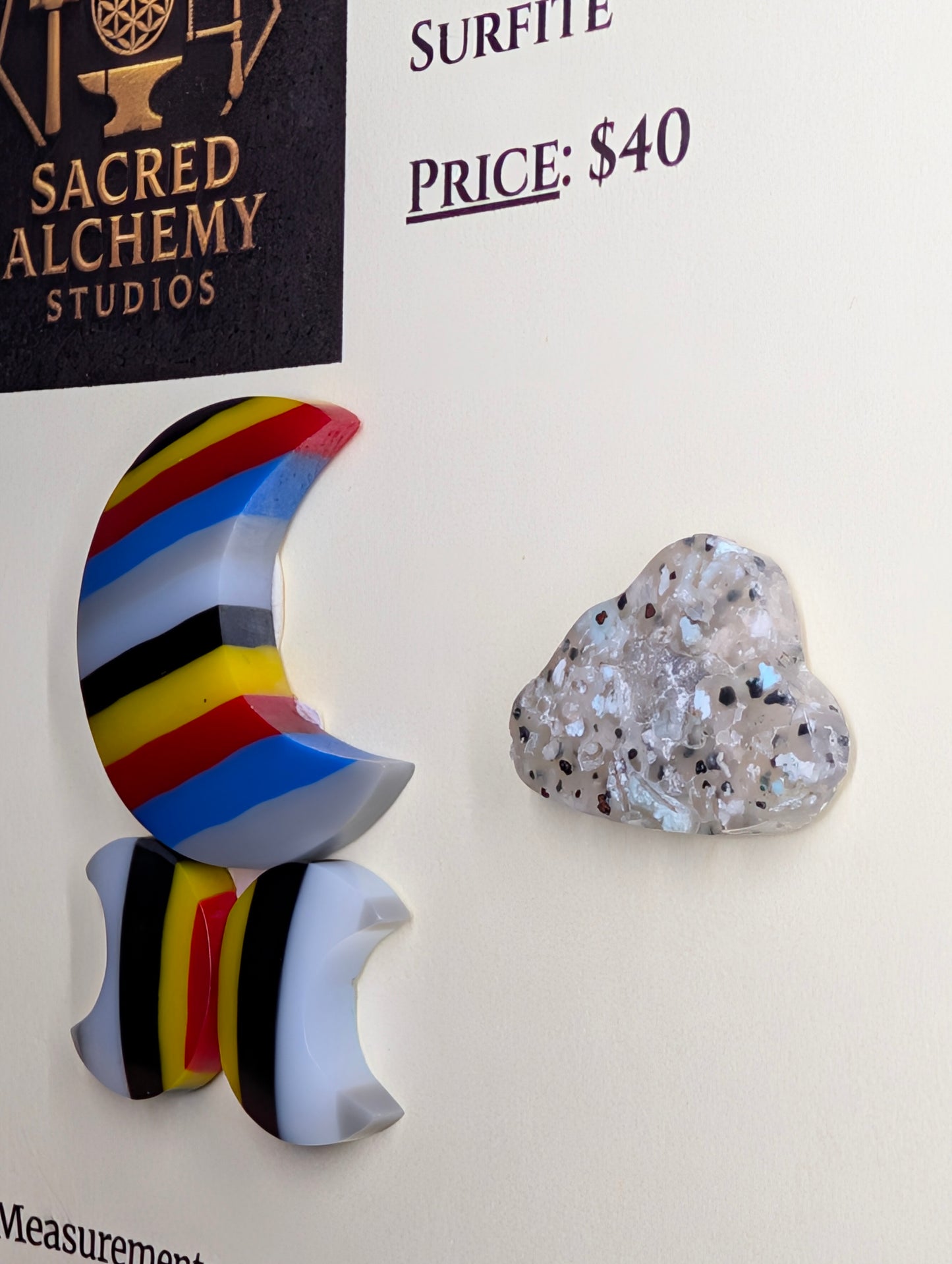 Crescent Moon - Surfite - Design-Ready Set by Sacred Alchemy Studios