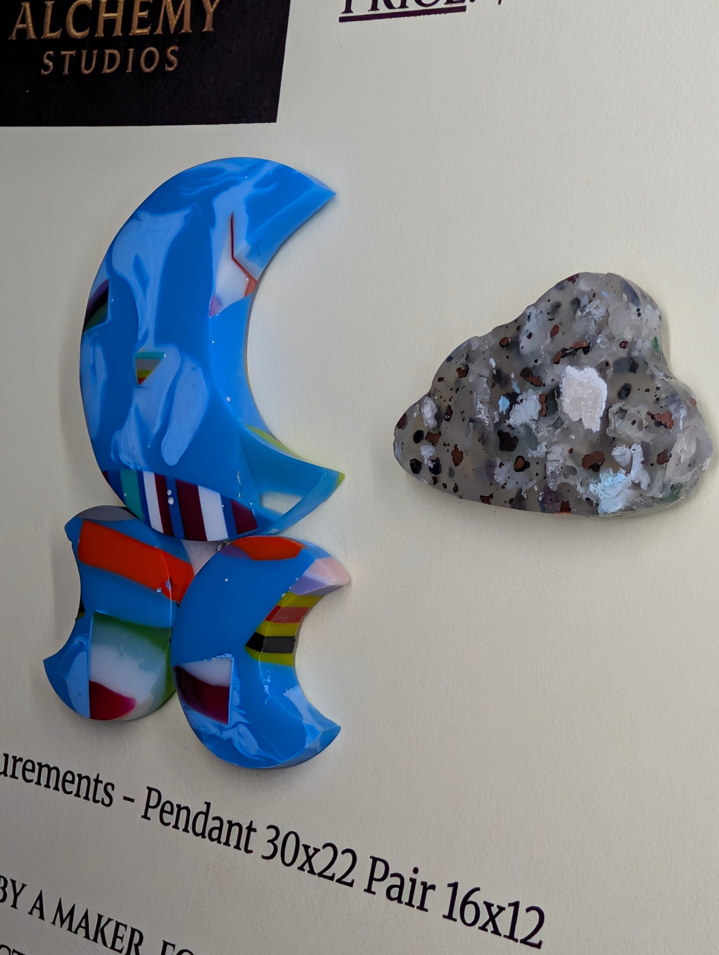 Crescent Moon - Surfite - Design-Ready Set by Sacred Alchemy Studios