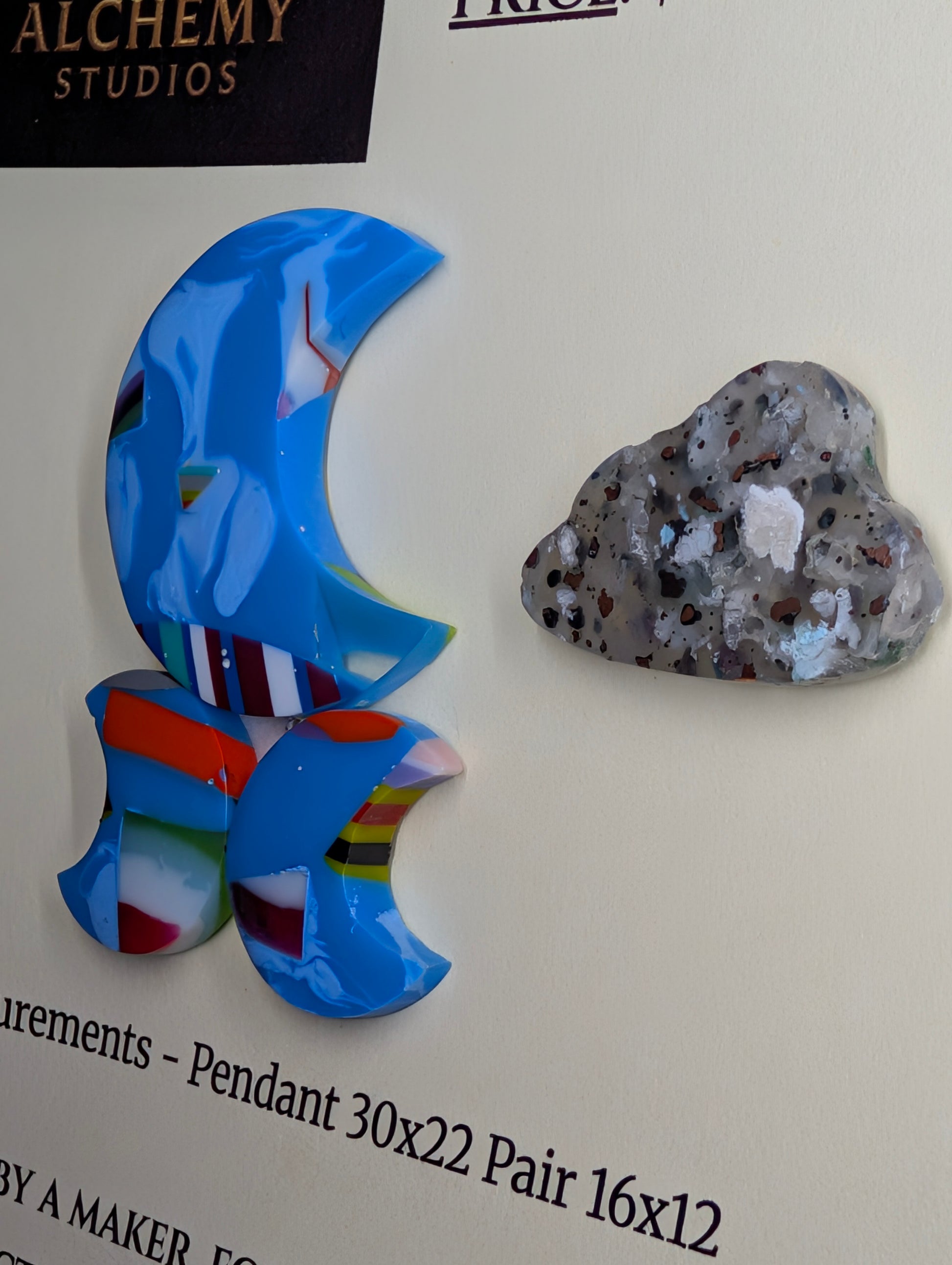 Crescent Moon - Surfite - Design-Ready Set by Sacred Alchemy Studios