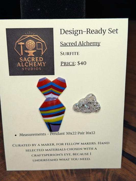 Coffin - Surfite - Design-Ready Set by Sacred Alchemy Studios