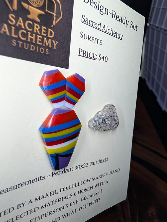 Coffin - Surfite - Design-Ready Set by Sacred Alchemy Studios