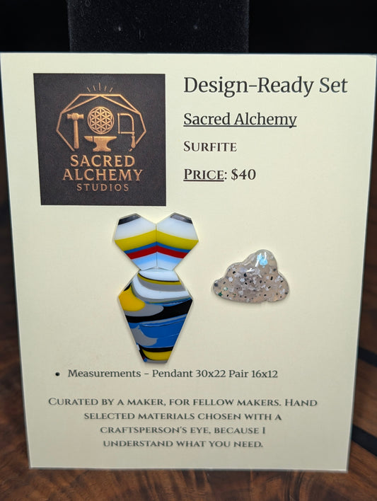 Coffin - Surfite - Design-Ready Set by Sacred Alchemy Studios
