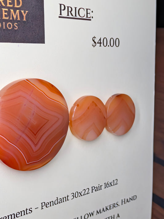 Circle Shape - Carnelian - Design-Ready Set by Sacred Alchemy Studios