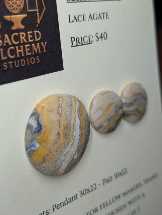 Circle Shape - Lace Agate - Design-Ready Set by Sacred Alchemy Studios