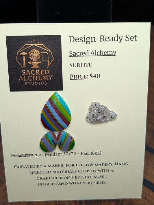 Tear Shape - Surfite - Design-Ready Set by Sacred Alchemy Studios
