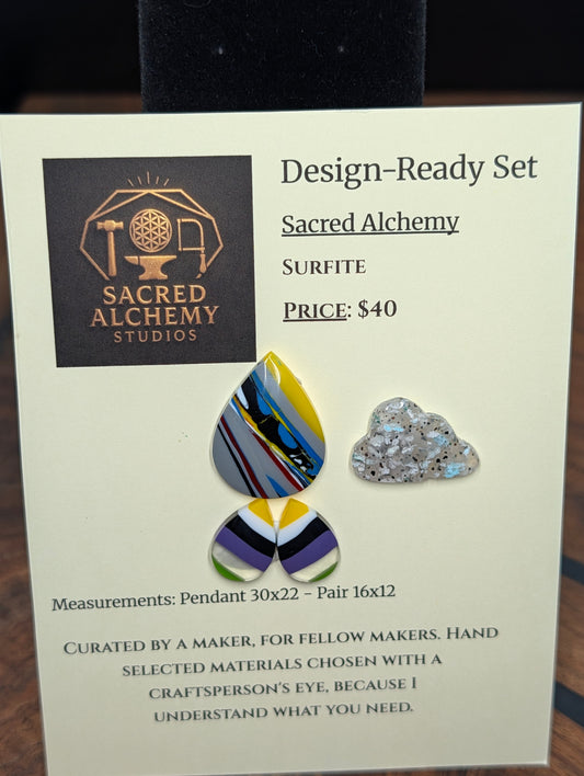 Tear Shape - Surfite - Design-Ready Set by Sacred Alchemy Studios