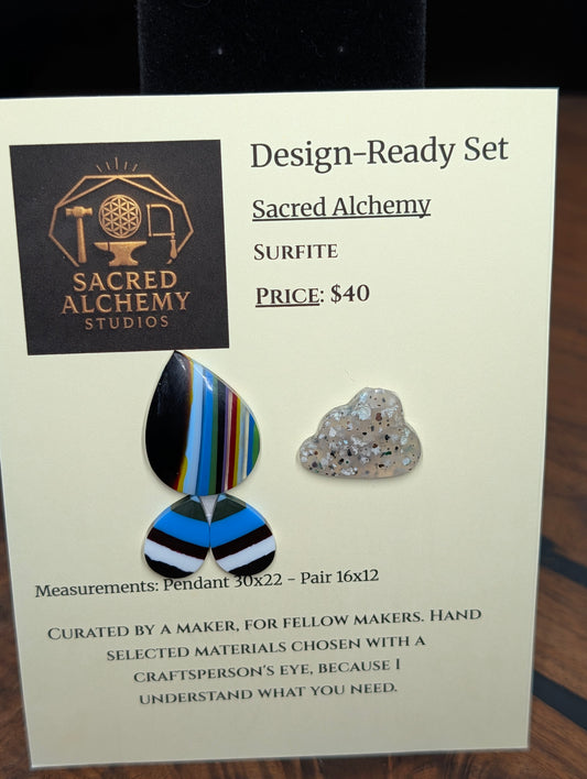 Tear Shape - Surfite - Design-Ready Set by Sacred Alchemy Studios