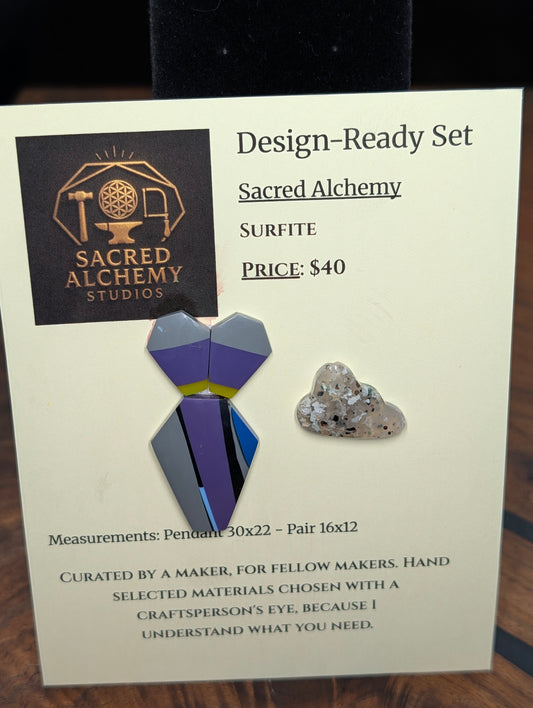 Coffin - Surfite - Design-Ready Set by Sacred Alchemy Studios