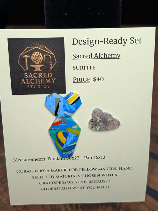 Coffin - Surfite - Design-Ready Set by Sacred Alchemy Studios