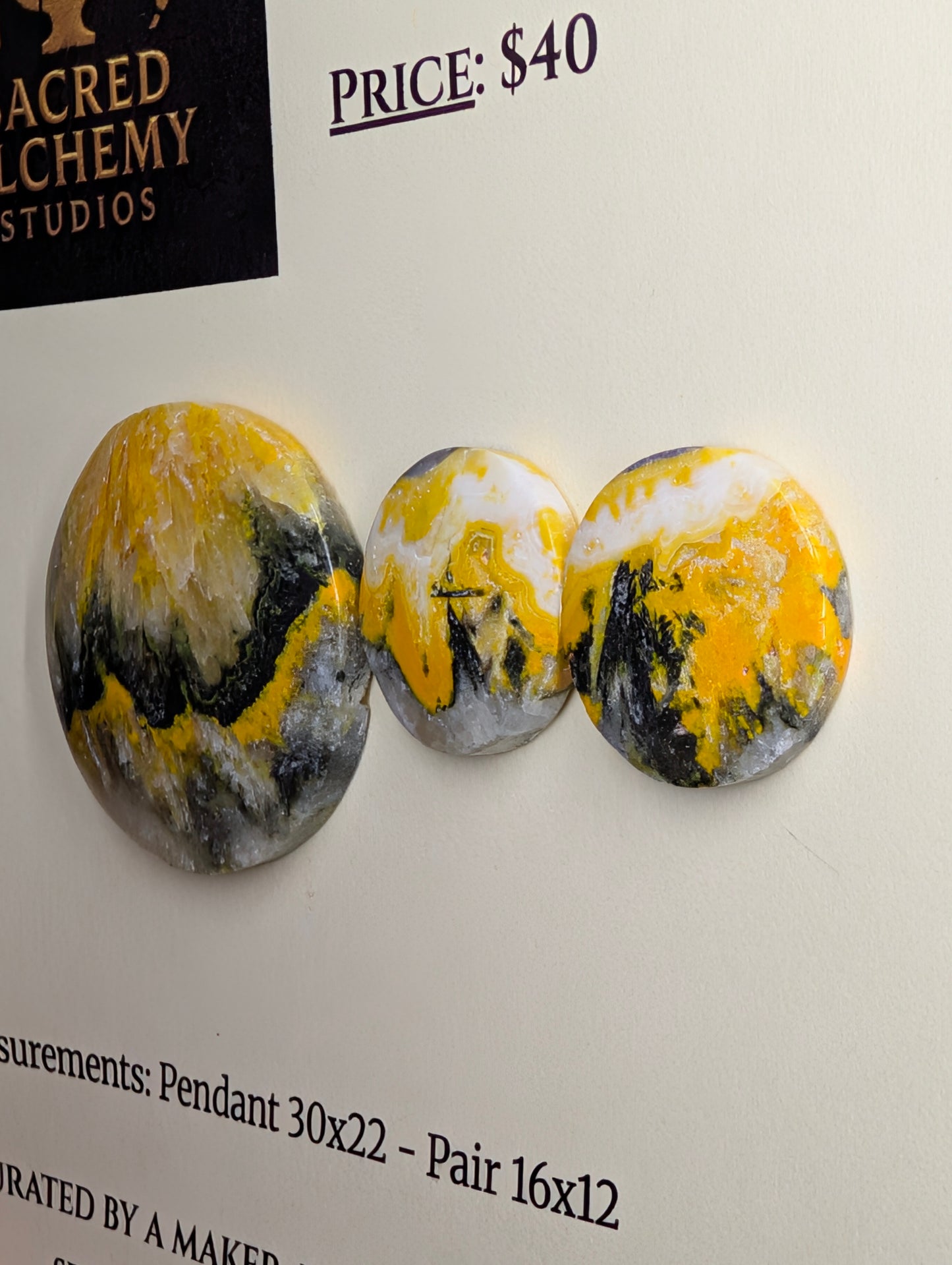 Circle Shape - Bumblebee Jasper - Design-Ready Set by Sacred Alchemy Studios