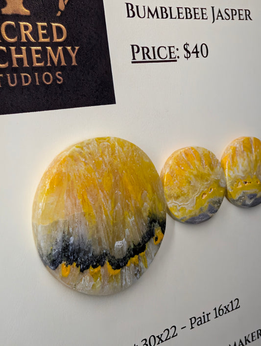 Circle Shape - Bumblebee Jasper - Design-Ready Set by Sacred Alchemy Studios