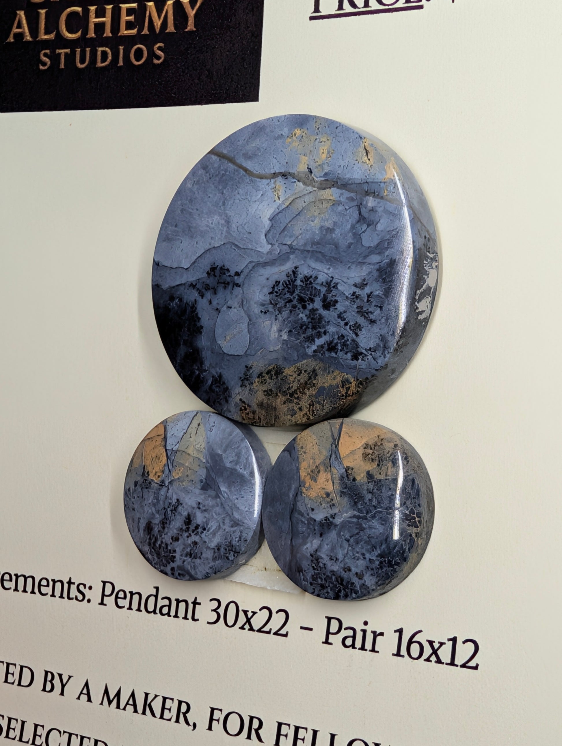 Circle Shape - Maligano Jasper - Design-Ready Set by Sacred Alchemy Studios