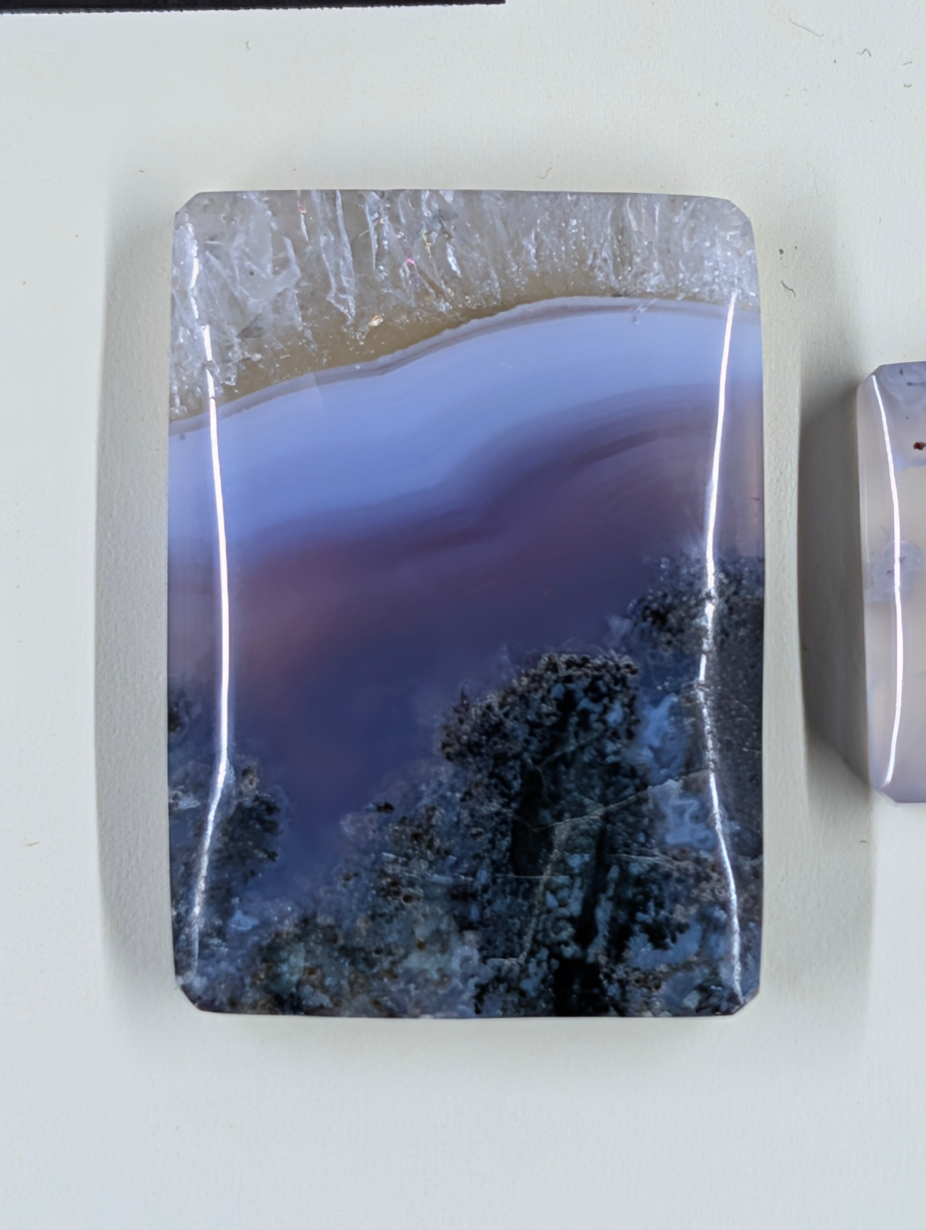 Rectangle Shape - Purple Moss Agate - Design-Ready Sets by Sacred Alchemy Studios