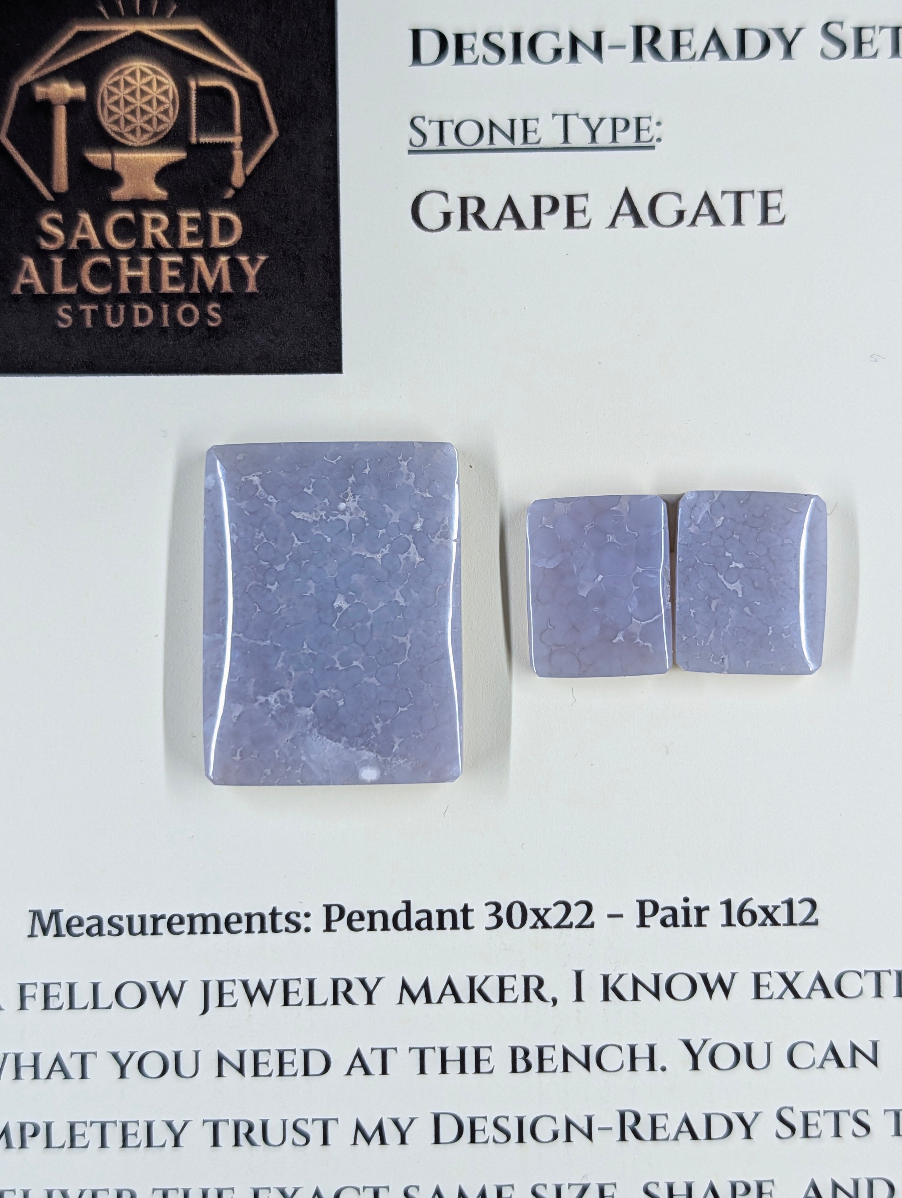 Rectangle Shape - Grape - Design-Ready Set by Sacred Alchemy Studios