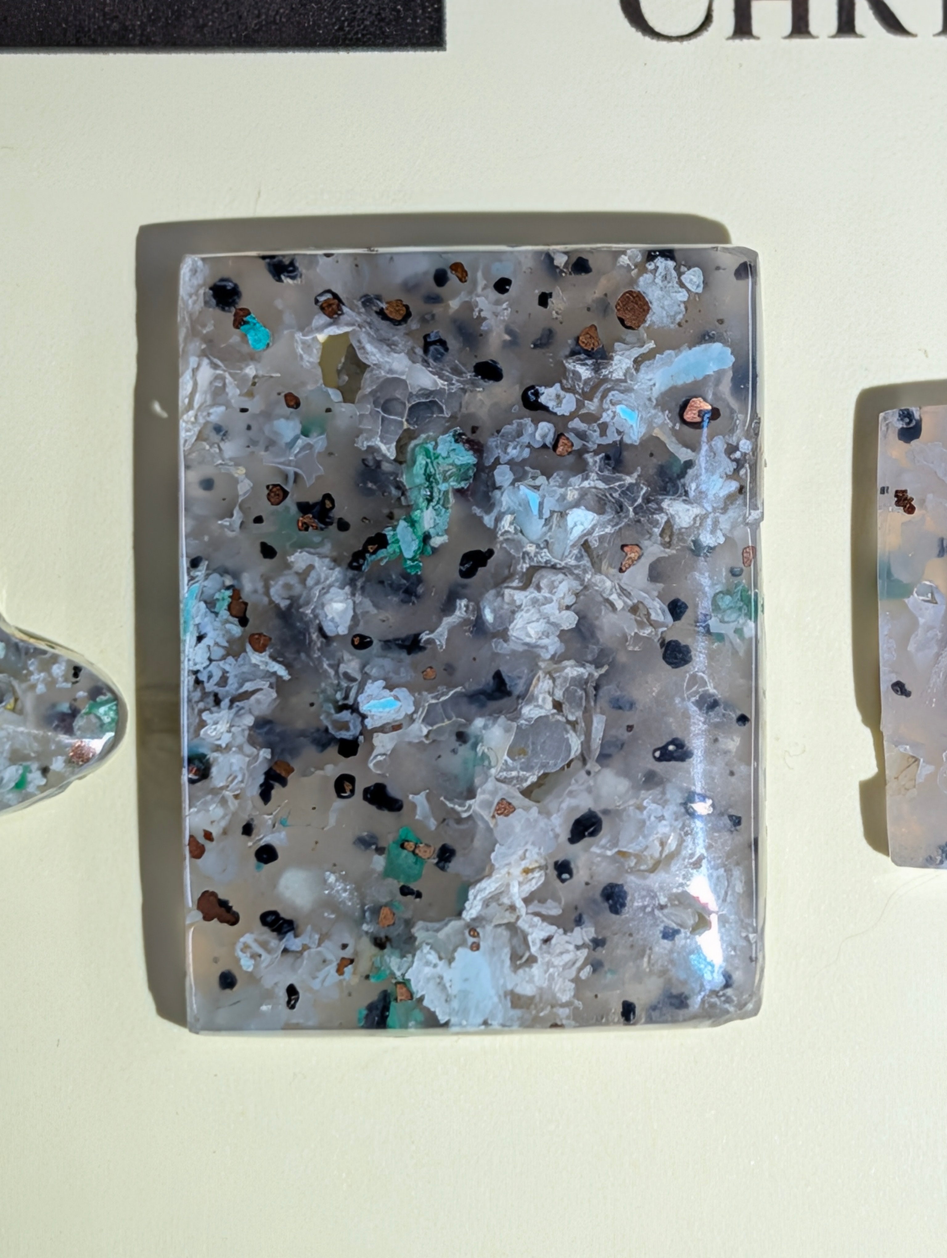 Rectangle Shape - Confetti Chrysocolla - Sacred Alchemy Select - Design-Ready Set by Sacred Alchemy Studios