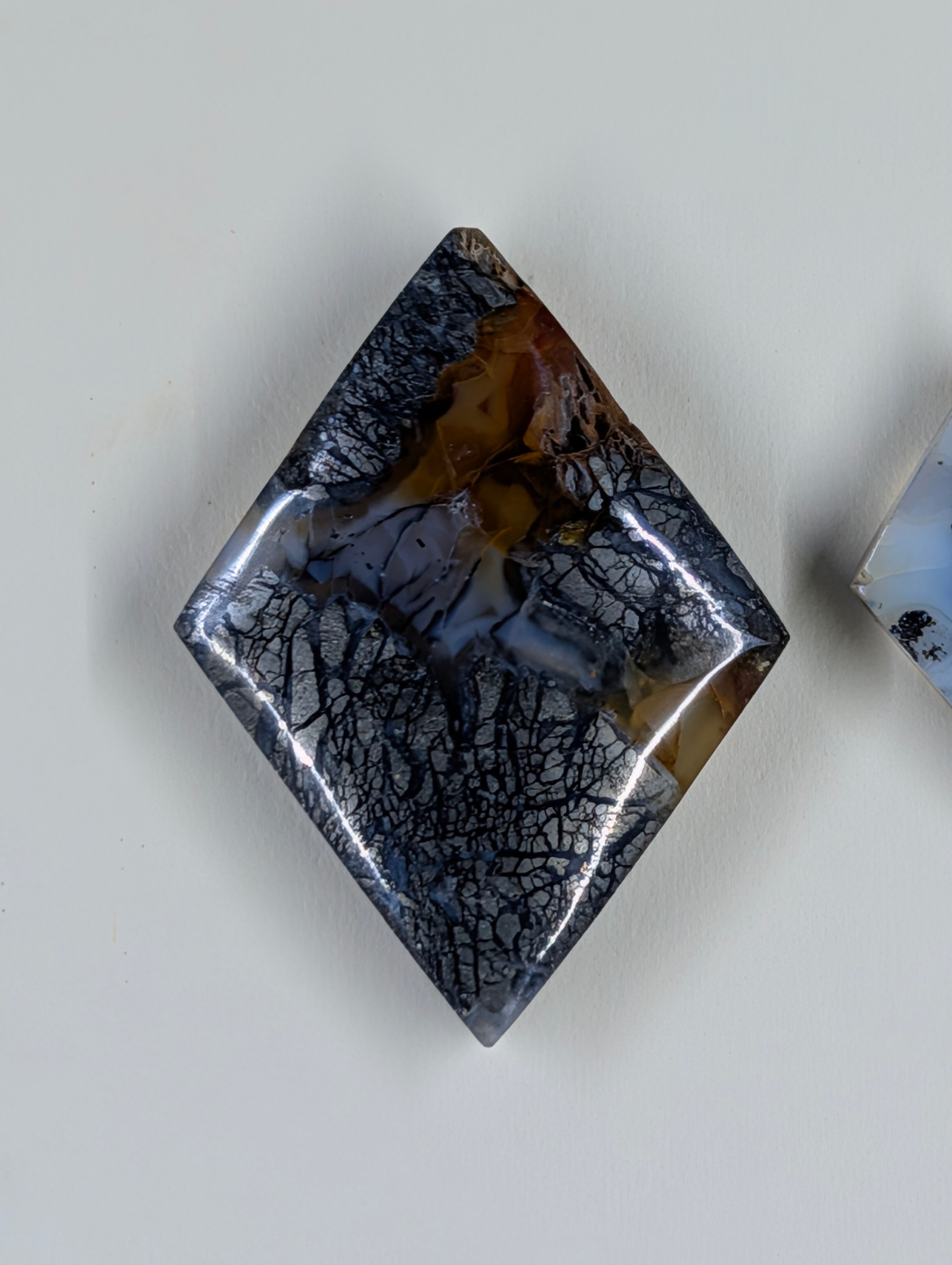 Rhombus Shape - Marcasite in Agate - Sacred Alchemy Select Premium Collection - Design-Ready Set by Sacred Alchemy Studios