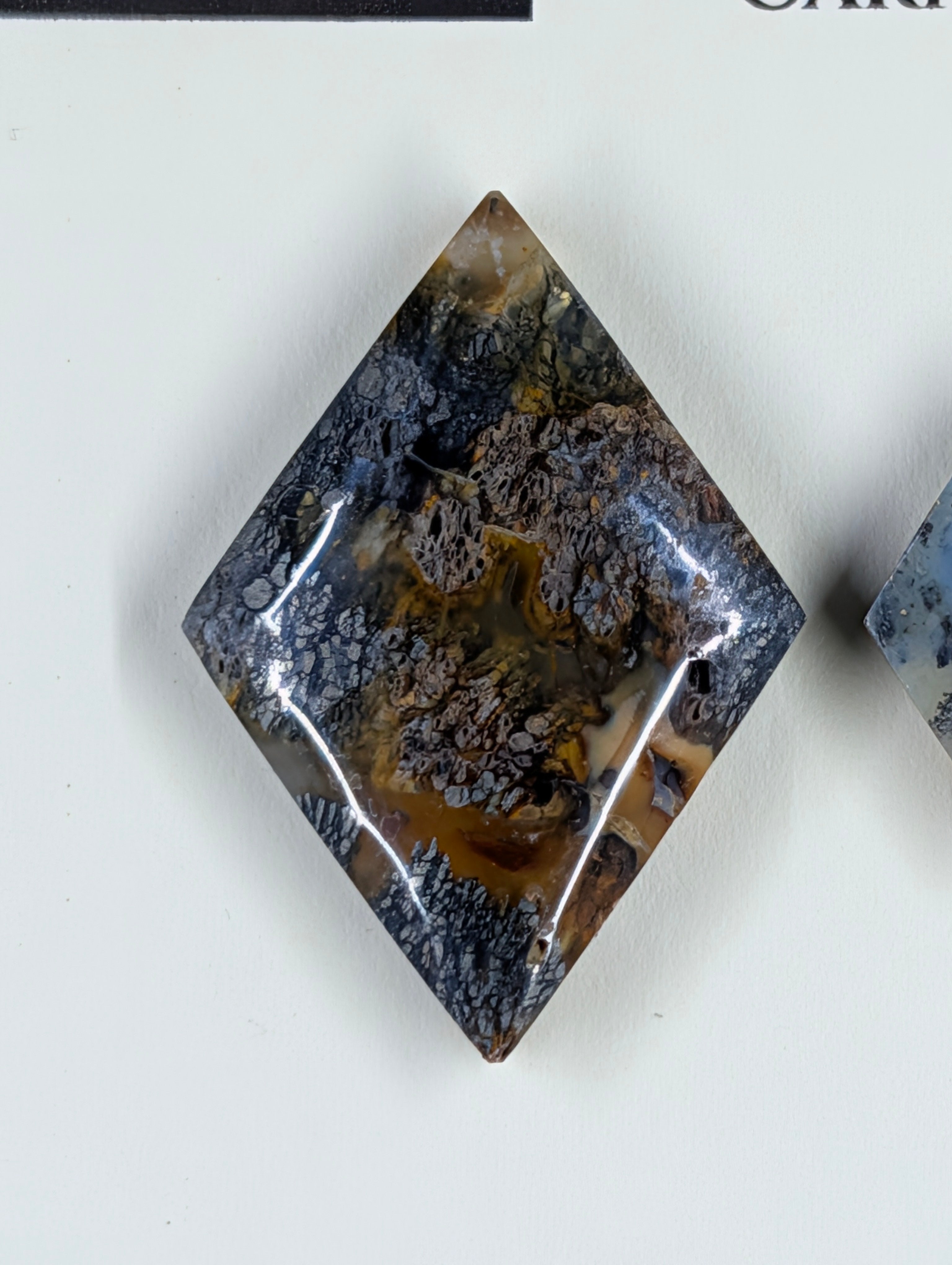 Rhombus Shape - Marcasite in Agate - Sacred Alchemy Select Premium Collection - Design-Ready Set by Sacred Alchemy Studios