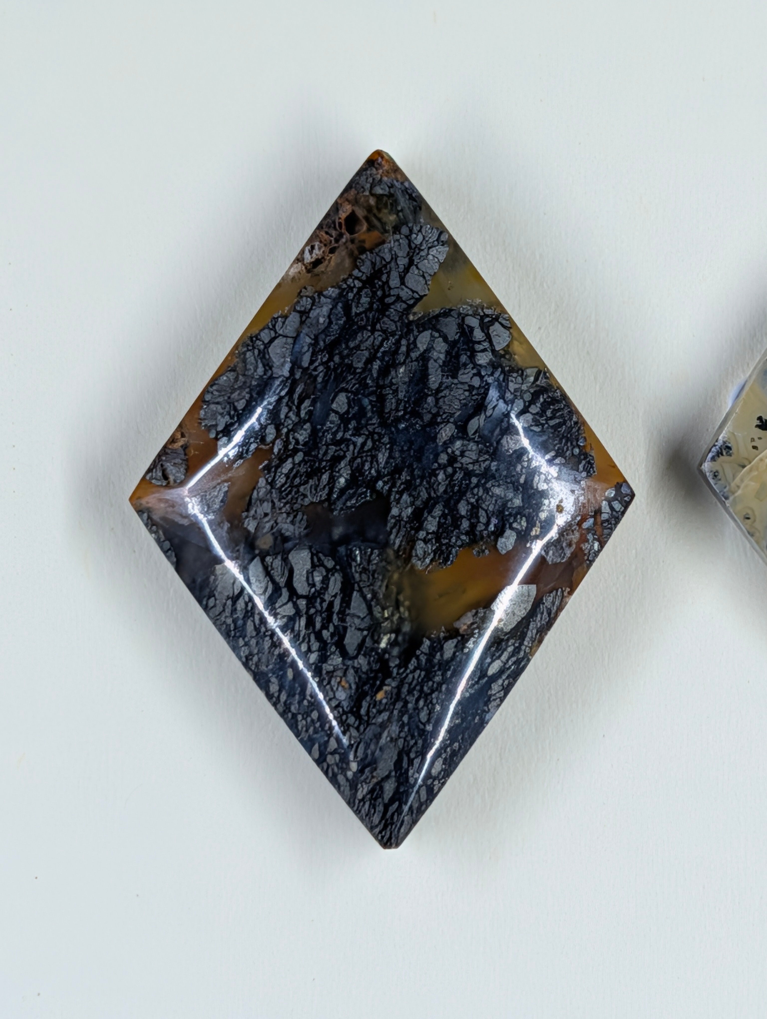 Rhombus Shape - Marcasite in Agate - Sacred Alchemy Select - Design-Ready Set by Sacred Alchemy Studios