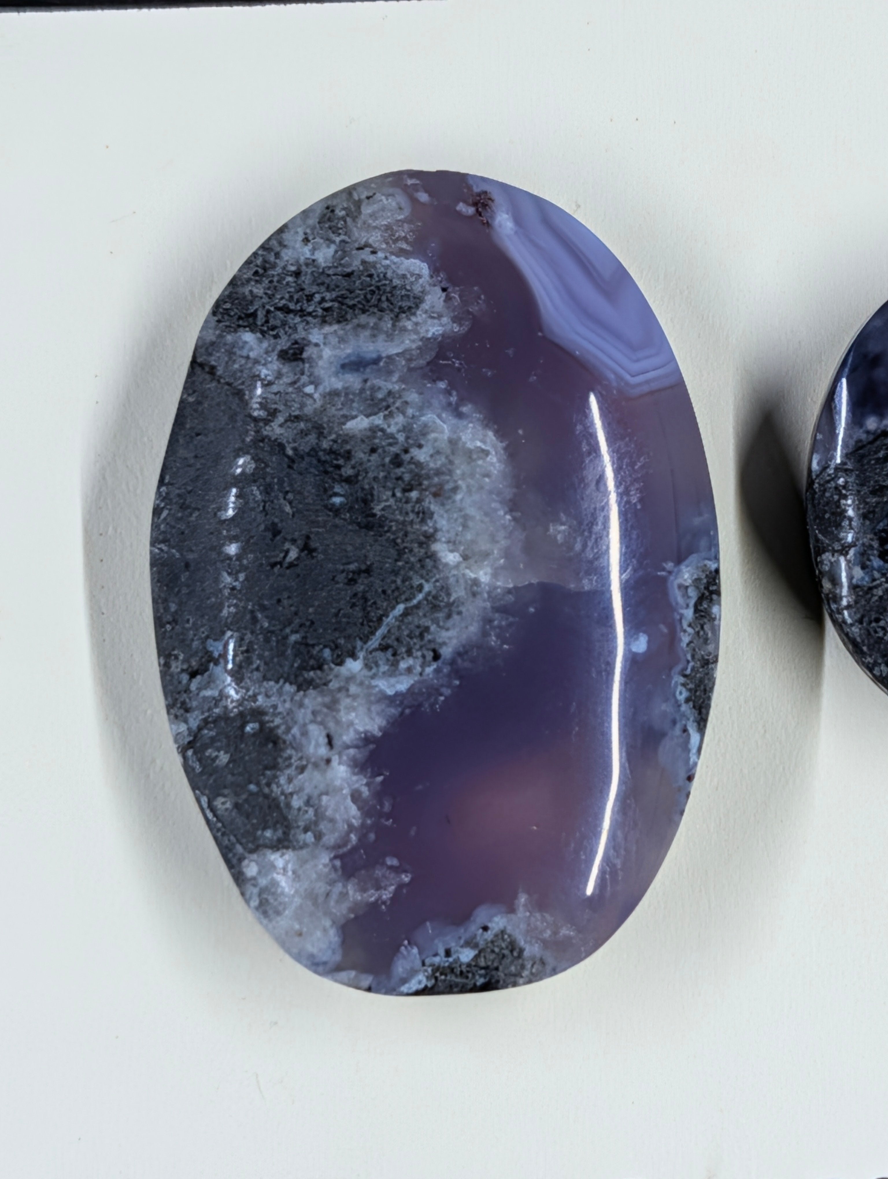 Oval Shape - Purple Moss Agate - Design-Ready Set by Sacred Alchemy Studios