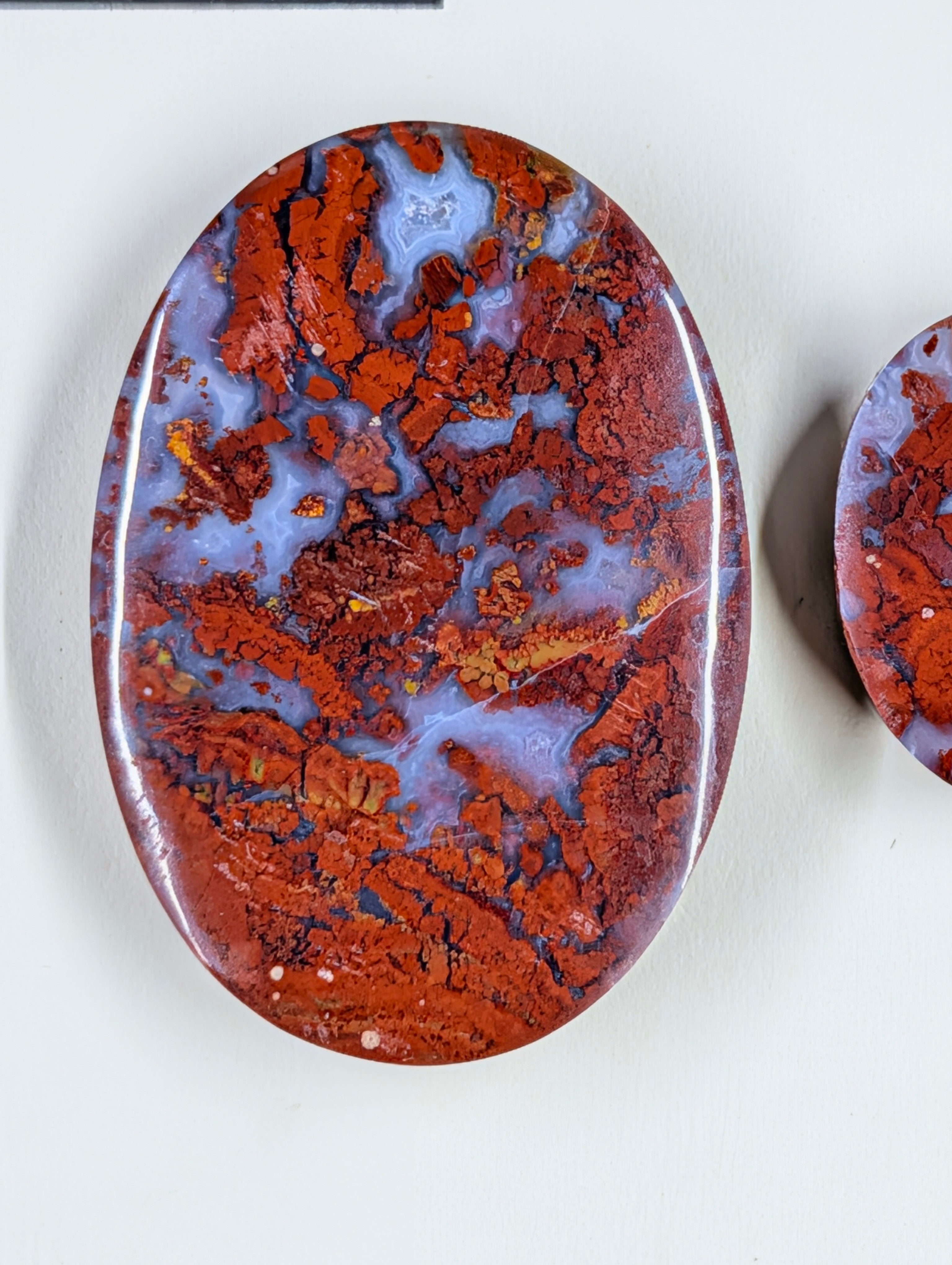 Oval Shape - Red Moss Agate - Design-Ready Sets by Sacred Alchemy Studios